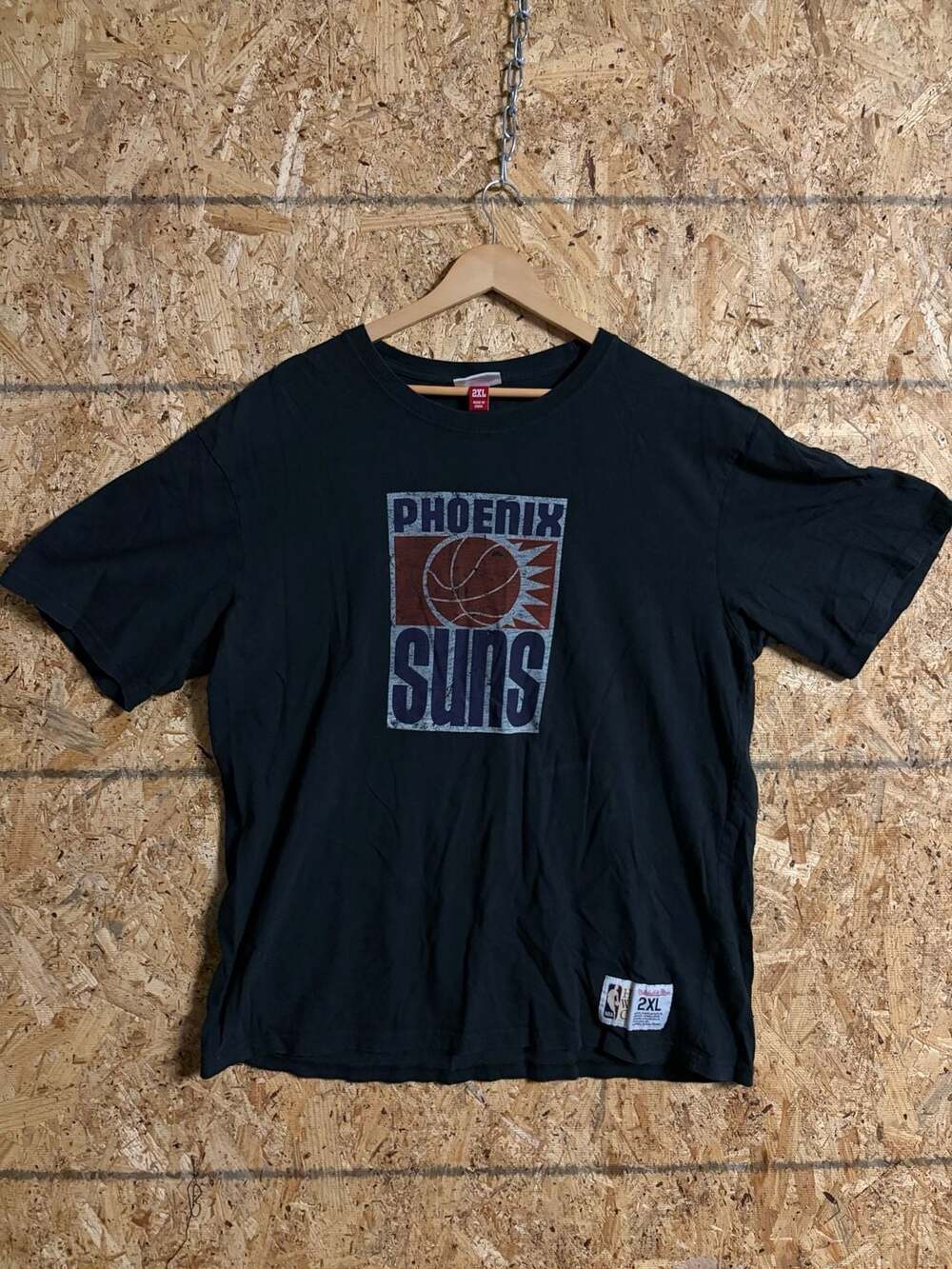 Mitchell & Ness Phoenix Suns Hardwood Classics Graphic T-Shirt Size 2XL